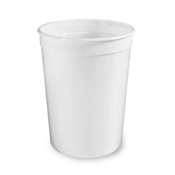 5 lb CO-Polymer Pail, Round, 