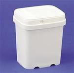96 oz P/P Pail, Rectangular, 811,Thin Wall No Handle