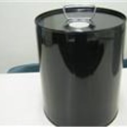 5 gal Steel Tight Head Pail, 24 Gauge Round, 70mm finish With Cap W/Handle