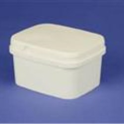 1.5 ltr HDPE Ez Stor Pail, Rectangular, 811,No Handle