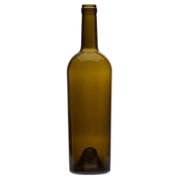 750 ml Claret, Antique Green, Cork Finish PU Tapered, 2789