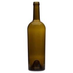 750 ml Claret, Antique Green, Cork Finish PU Tapered, 2789