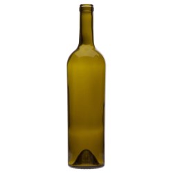 750 ml Claret, Antique Green, Cork Finish Tall Push-Up, 5516 