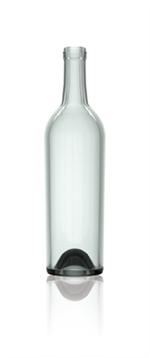 750 ml Claret, Antique Green, Cork Finish Tall Push-Up, 9974
