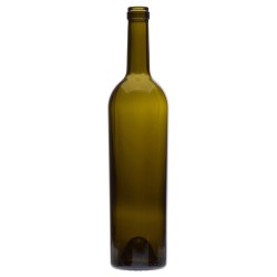 750 ml Claret, Antique Green, Cork Finish PU Tall Tapered, 4927 