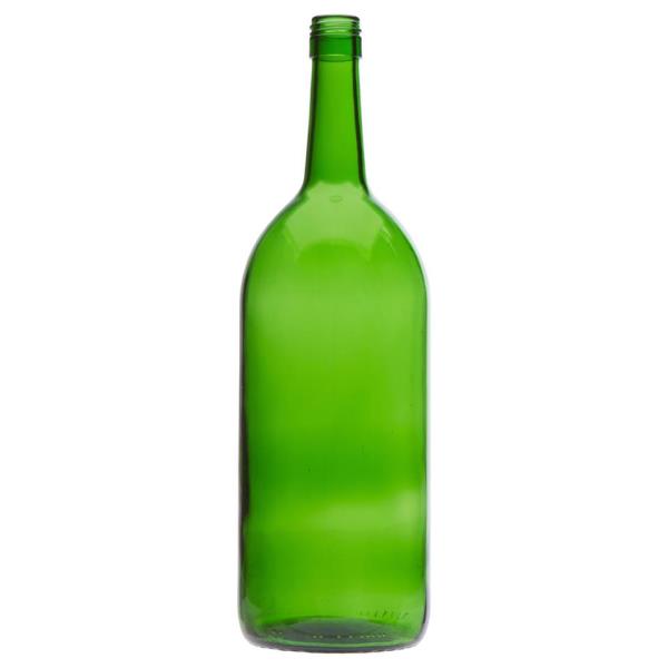 1.5 ltr Claret, Champagne Green, Stelvin Finish Flat Bottom, 5357