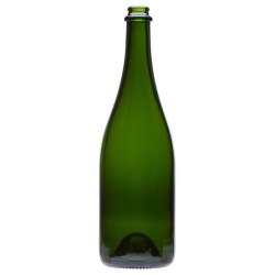 750 ml Champagne, Champagne Green, Crown Finish PU Sparkling Wine, 2456 
