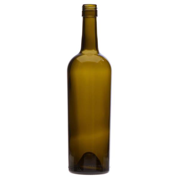 750 ml Claret, Antique Green, Stelvin Finish PU Tapered, 2798