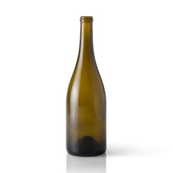 750 ml Burgundy, Antique Green, Cork Finish PU Dome Punt, 2178
