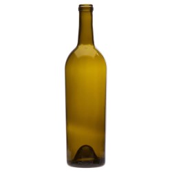 750 ml Claret, Antique Green, Cork Finish PU Tapered, 3396