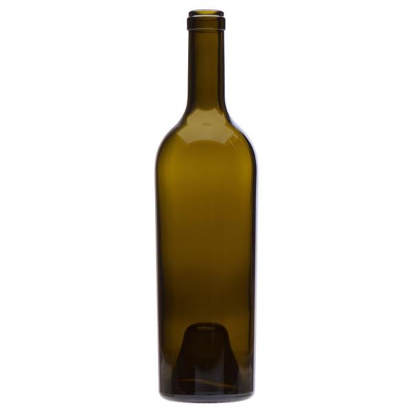 750 ml Claret, Antique Green, Cork Finish PU Paradis, 3441