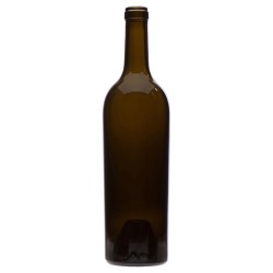 750 ml Claret, Antique Green, Cork Finish PU Tall Tapered, 2138