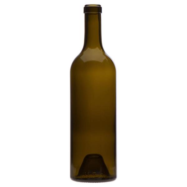 750 ml Claret, Antique Green, Cork Finish PU 800 gr, 2160