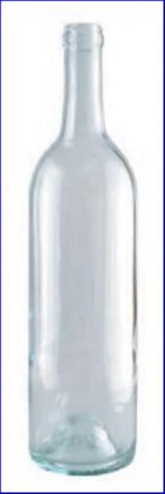 750 ml Claret, Flint, Cork Finish Fp, 8335