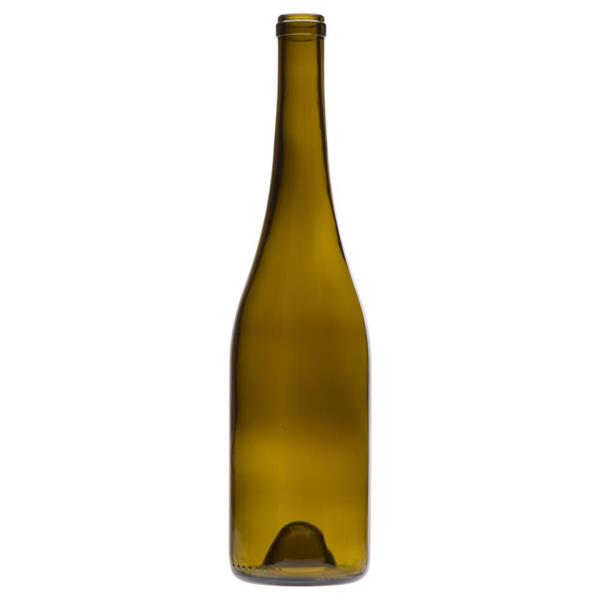 750 ml Burgundy, Antique Green, Cork Finish, WAD