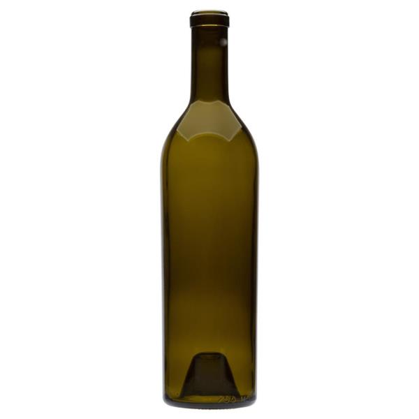 750 ml Claret, Antique Green, Cork Finish Fuga Lite, WHWL