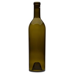 750 ml Claret, Antique Green, Cork Finish Fuga Lite, WHWL 