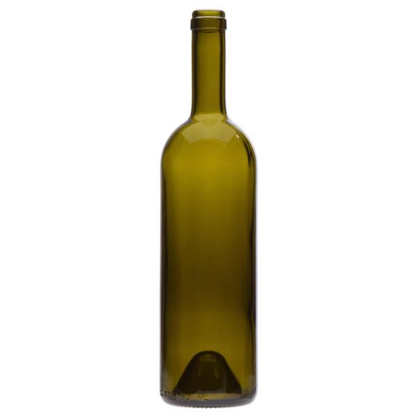 750 ml Claret, Antique Green, Cork Finish Fp, WCODA