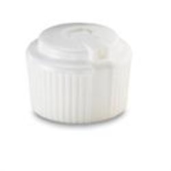 28-410, LLDPE Spout Closure, 2.5 orificeUnlined Land Serrated,