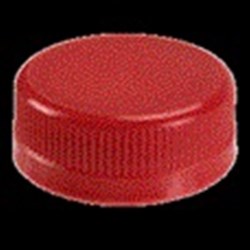 38-598, HDPE Tamper Evident Closure, Linerless Valve/Plug Tear Away Band, 