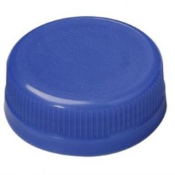 38mm, HDPE Tamper Evident Closure, Unlined Ripe Printed-White Ink 