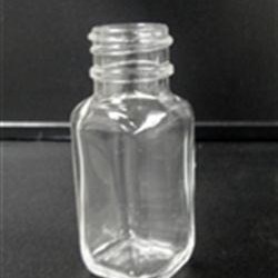 1 oz Glass Jar, Square, Flint, 24-400 