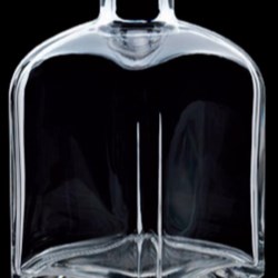 700 ml Glass Long Neck, Square, Flint, 23mm finish 