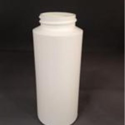 6 oz HDPE Cylinder, Round, 38-400, Straight Sided