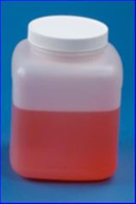 64 oz HDPE Jar, Square, 89-400, ,