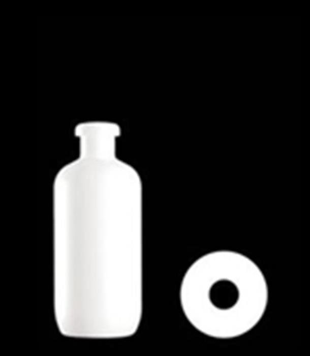 400 ml HDPE Boston Round Round, 24mm ,