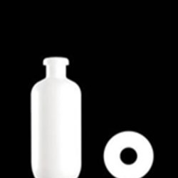 400 ml HDPE Boston Round Round, 24mm ,