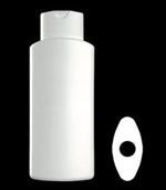 400 ml HDPE Straight Sided Oval, 23mm Snap On, ,