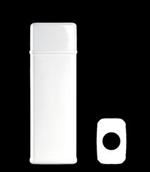 250 ml HDPE Straight Sided Oblong, 23mm Snap On, ,