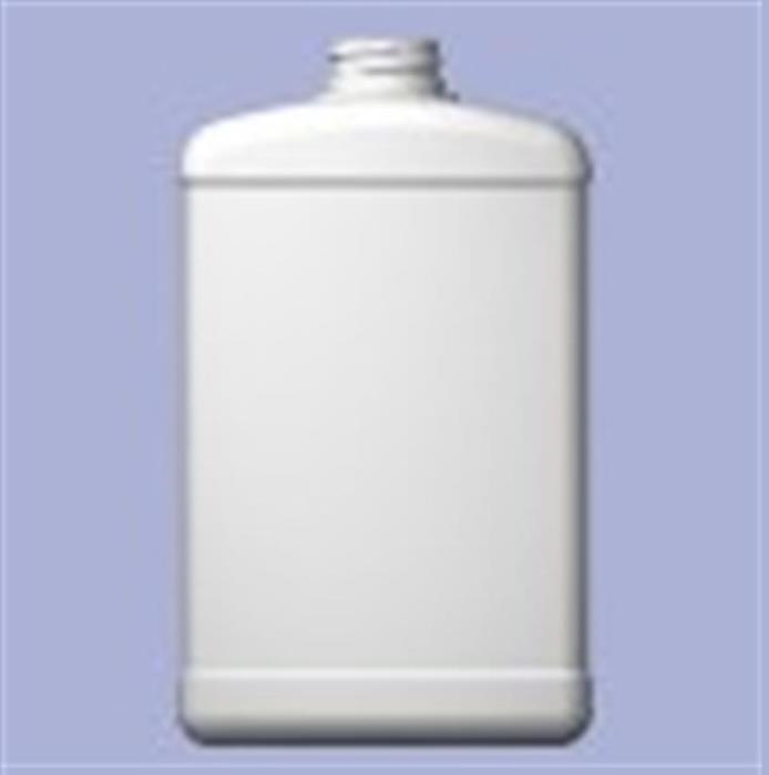 32 oz HDPE Straight Sided, Oblong, 33-400, Label Indent ,