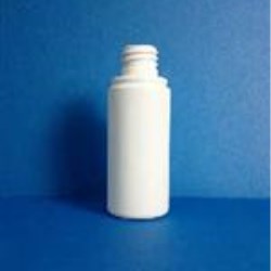 1.7 oz PET Cylinder, Round, 20-410, Heavy Wall LEudine Wh Rse Antibacterial S/S