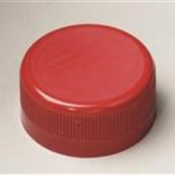38-730, P/P Tamper Evident Closure, F1 Plain, Ribbed Skirt, Smooth Top, 