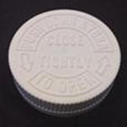53mm, P/P Push and Turn Closure, Foamseal/Ps22 Printed, CRC, 