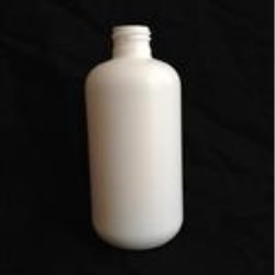 8 oz HDPE Boston Round, Round, 24-415,