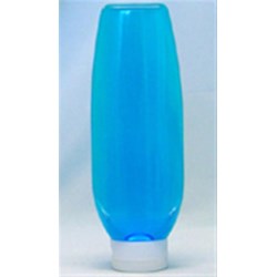 13 oz PVC Tottle/Tube Bottle, Oval, 22-400, ,