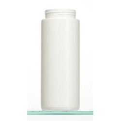 19 oz HDPE 25% PCR Jar, Round, 63-485, Flamed ,