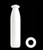 250 ml HDPE Bullet Round, 24-410, ,