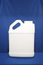 1 gal HDPE Handleware, Oblong, 63-400, Slant Handle 145 Grams
