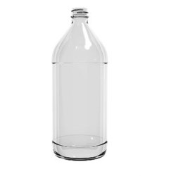 32 oz Glass Utility, Round, Flint, 28-405 