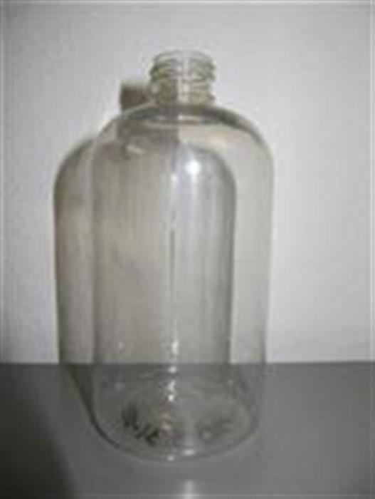 350 ml PET 80%PCR Boston Round, Round, 24-410,