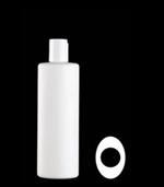 250 ml HDPE Straight Sided Oval, 24-410, ,