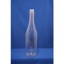 750 ml PVC Long Neck, Round, 28-410Tamper Evident, ,