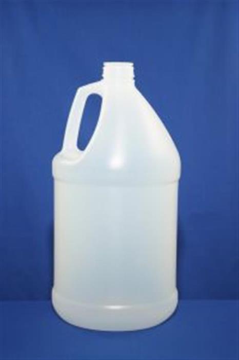 1 gal HDPE Handleware, Round, "BJ Pourable" Sleeved ,