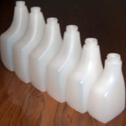 16 oz HDPE 25% PCR Sprayer, Oblong, 28-400, ,