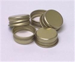 18-400, Tinplate Continuous Thread Closure, Pulp/Vinyl Plain, 