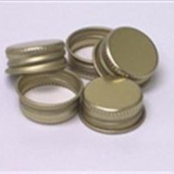 18-400, Tinplate Continuous Thread Closure, Pulp/Vinyl Plain, 